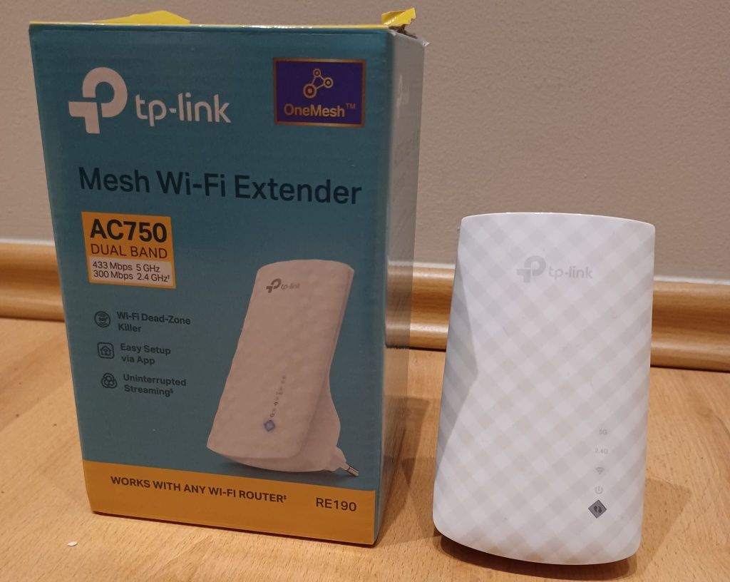 Wzmacniacz wi-fi zakupiony w Action