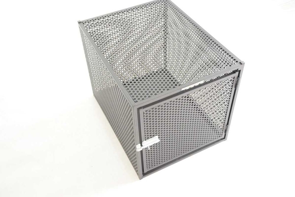 Klatka dla psa transporter kennel dla kota 65x50x50 Steel Forge