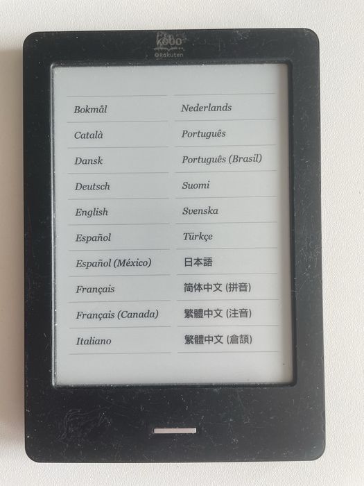 Czytnik e-reader Kobo Touch