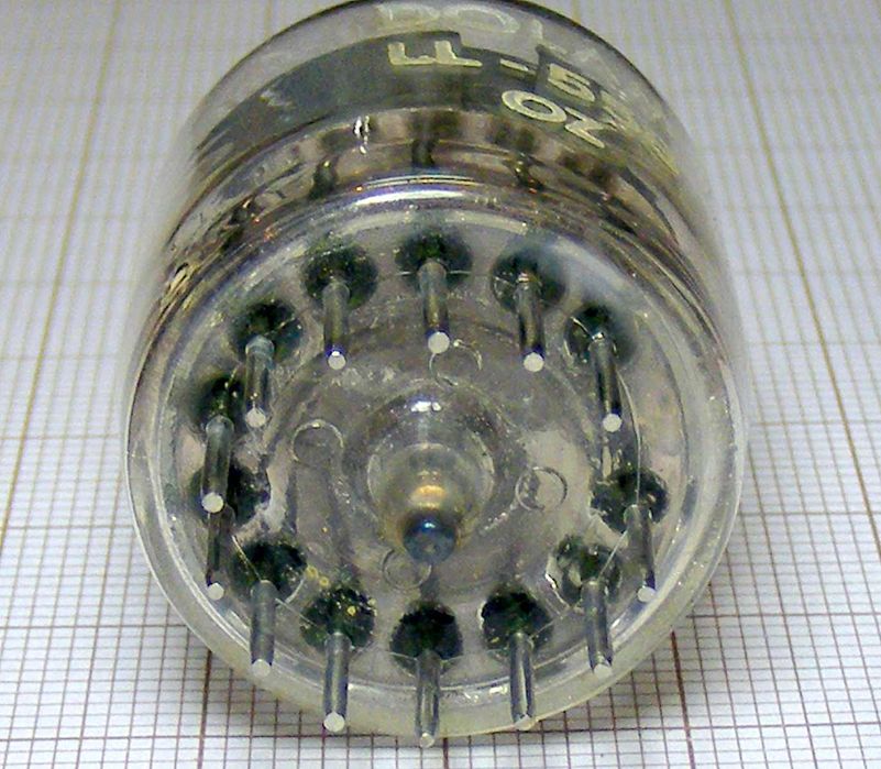 Lampa elektronowa NIXIE LL-558 DOLAM NIEUŻYWANA - cena 2 sztuk