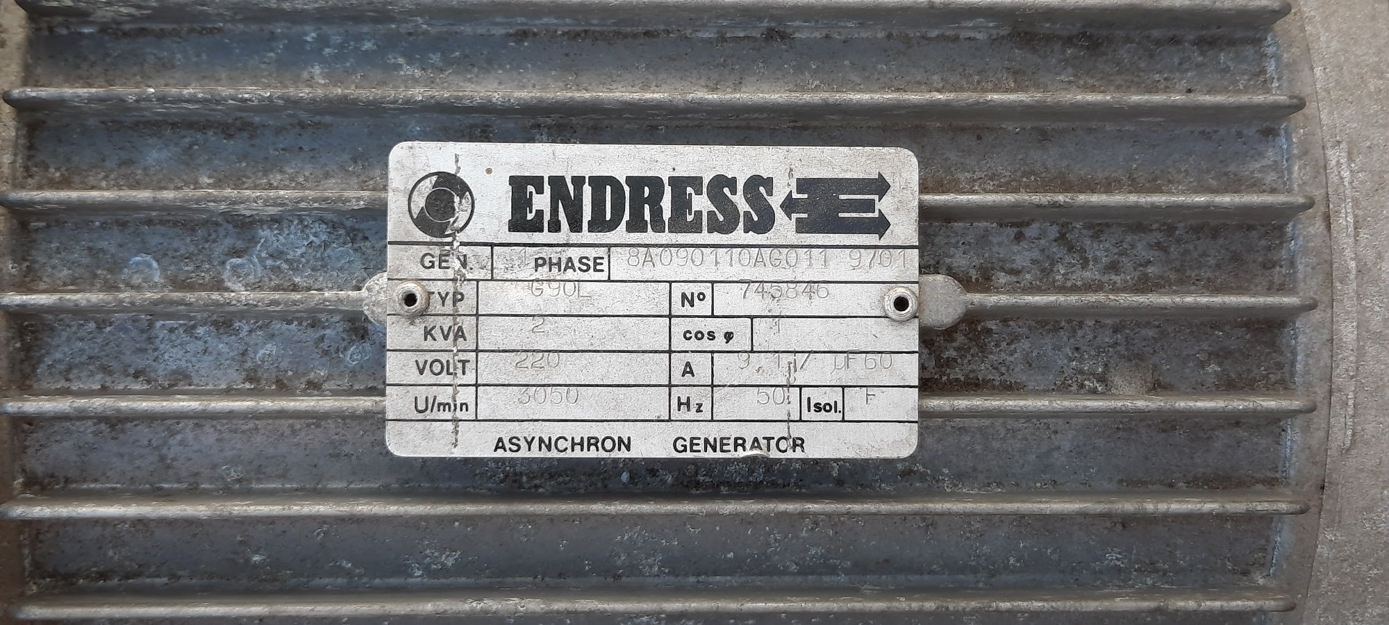Генератор бензиновий ENDRESS D-72658 BEMPFLINGEN