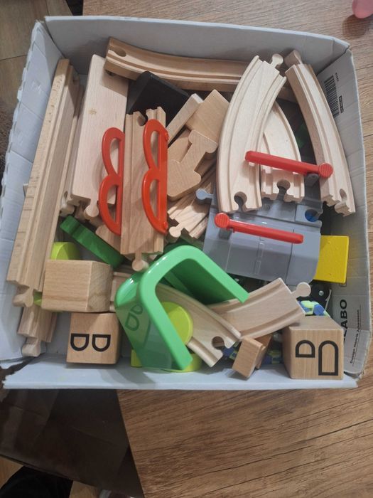 Drewniana kolejka Ikea