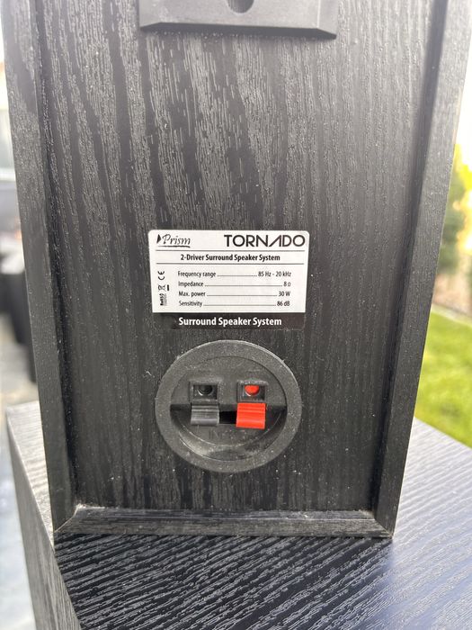 Kolumny Prism Tornado + amplituner JVC RX-212