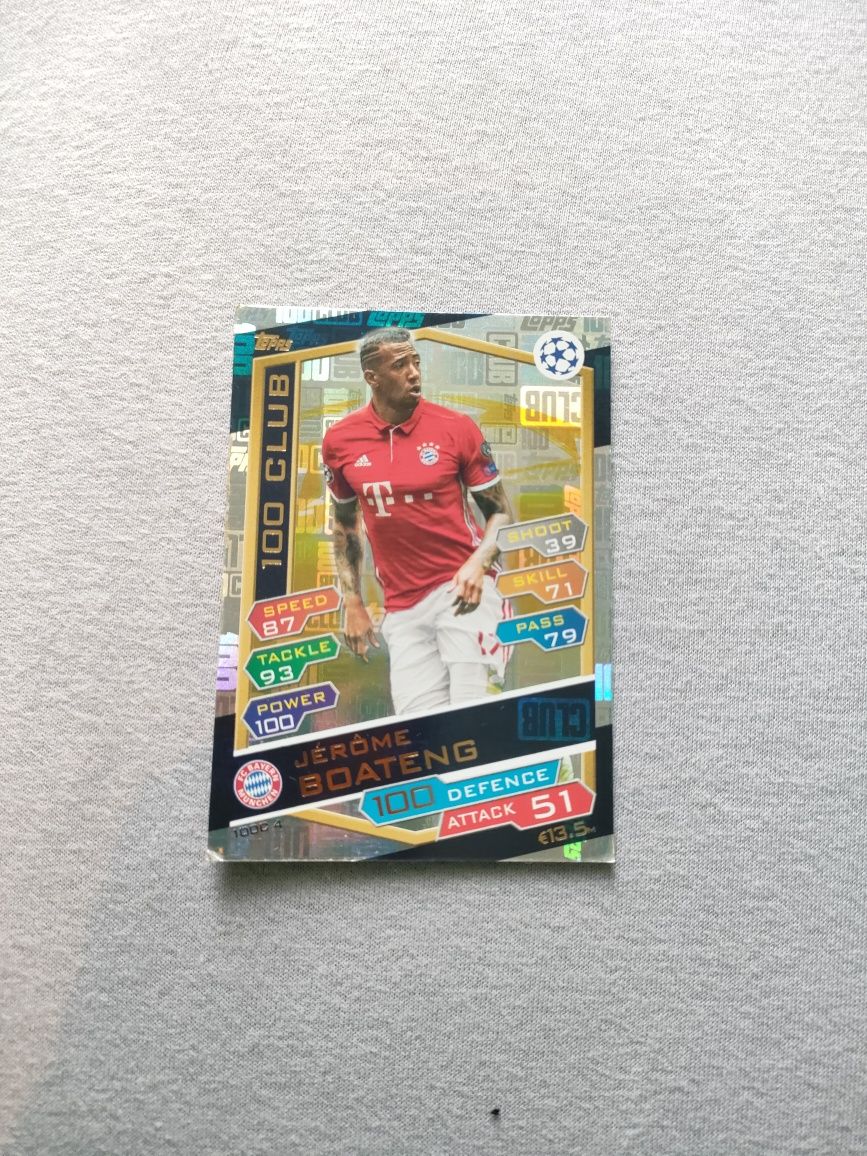 Karta Boateng z serii Match Attax