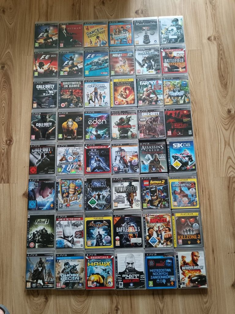 Gry ps3, stan idealny, możliwa wysyłka przez olx