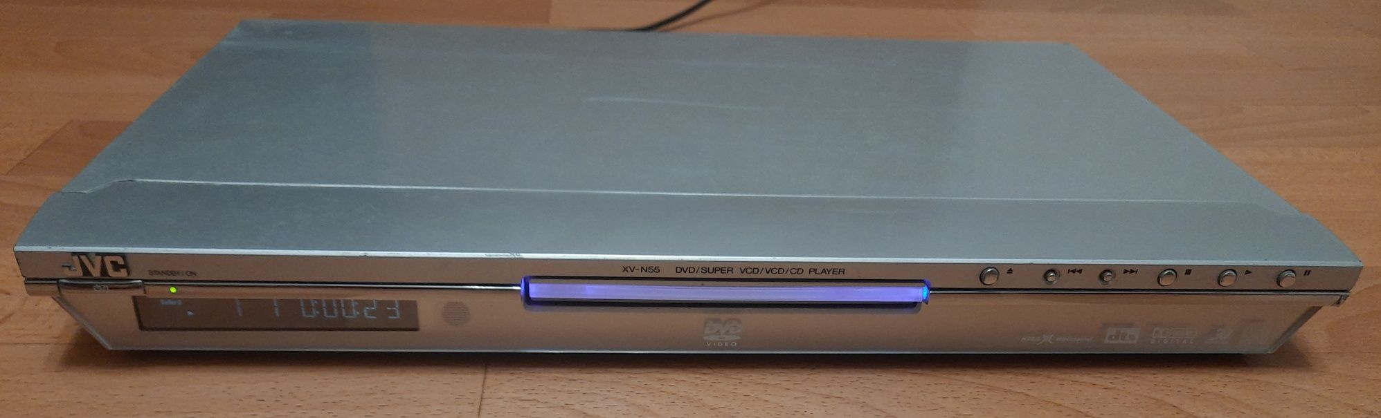 DVD-проигрыватель JVC XV-N55, б/у. без пульта.
