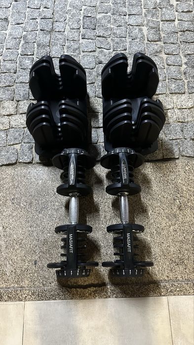 Halteres ajustáveis 40kg