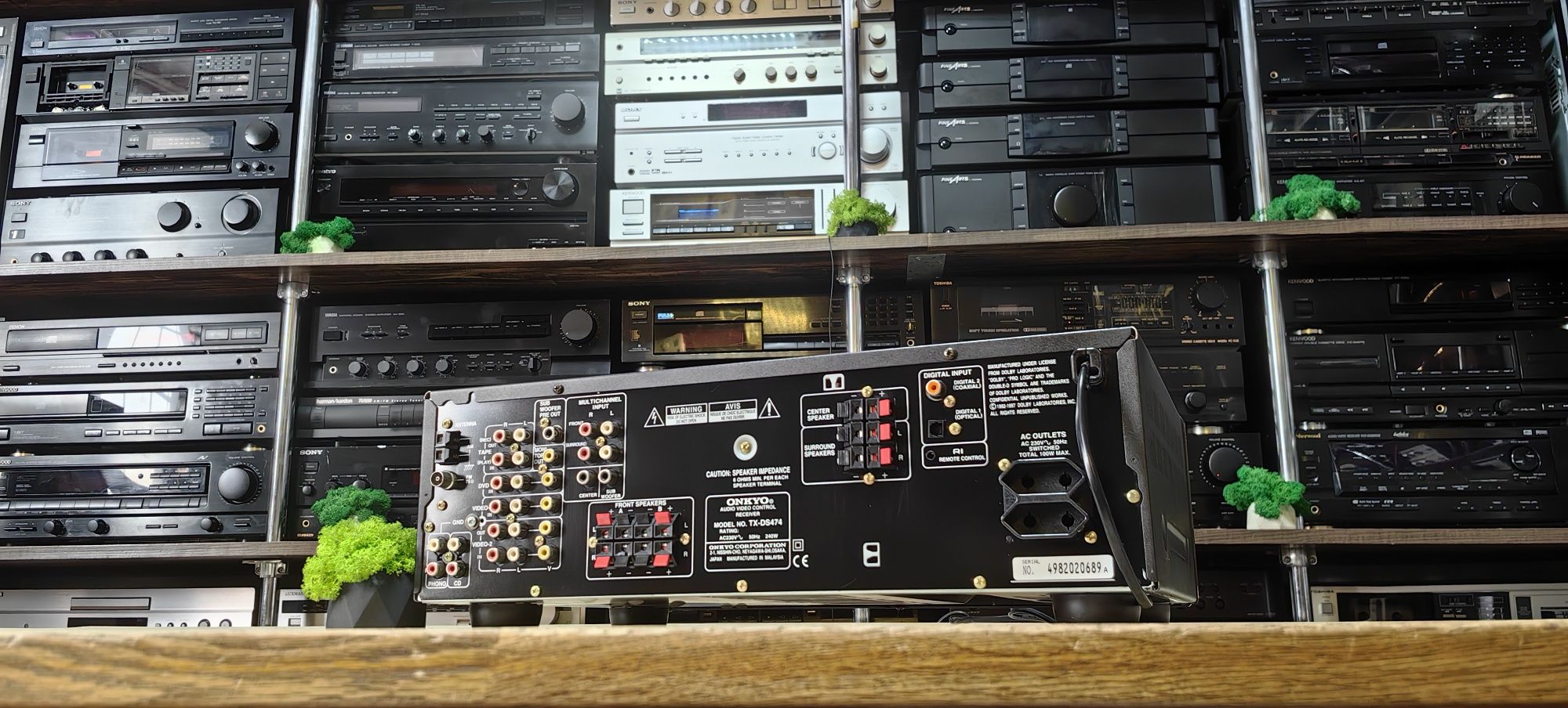 Ресивер Onkyo TX-DS474/Optical/6Ω
