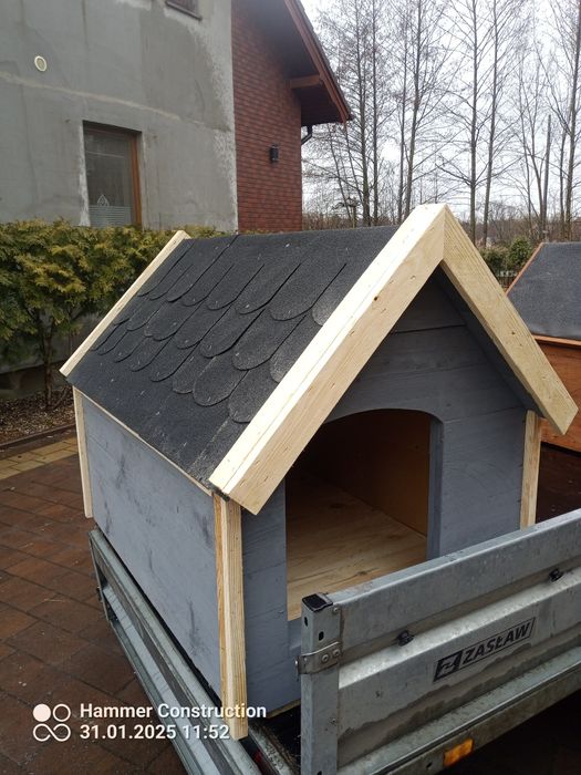 Buda dla psa ocieplana transport promocja