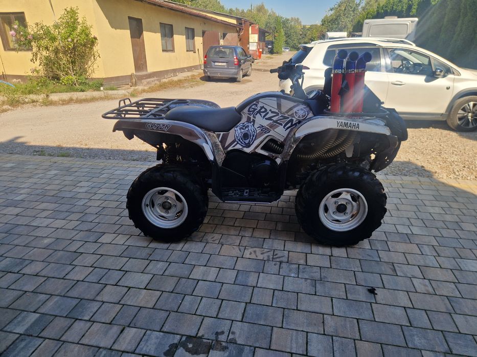 Yamaha grizzly 700 zarejestrowany