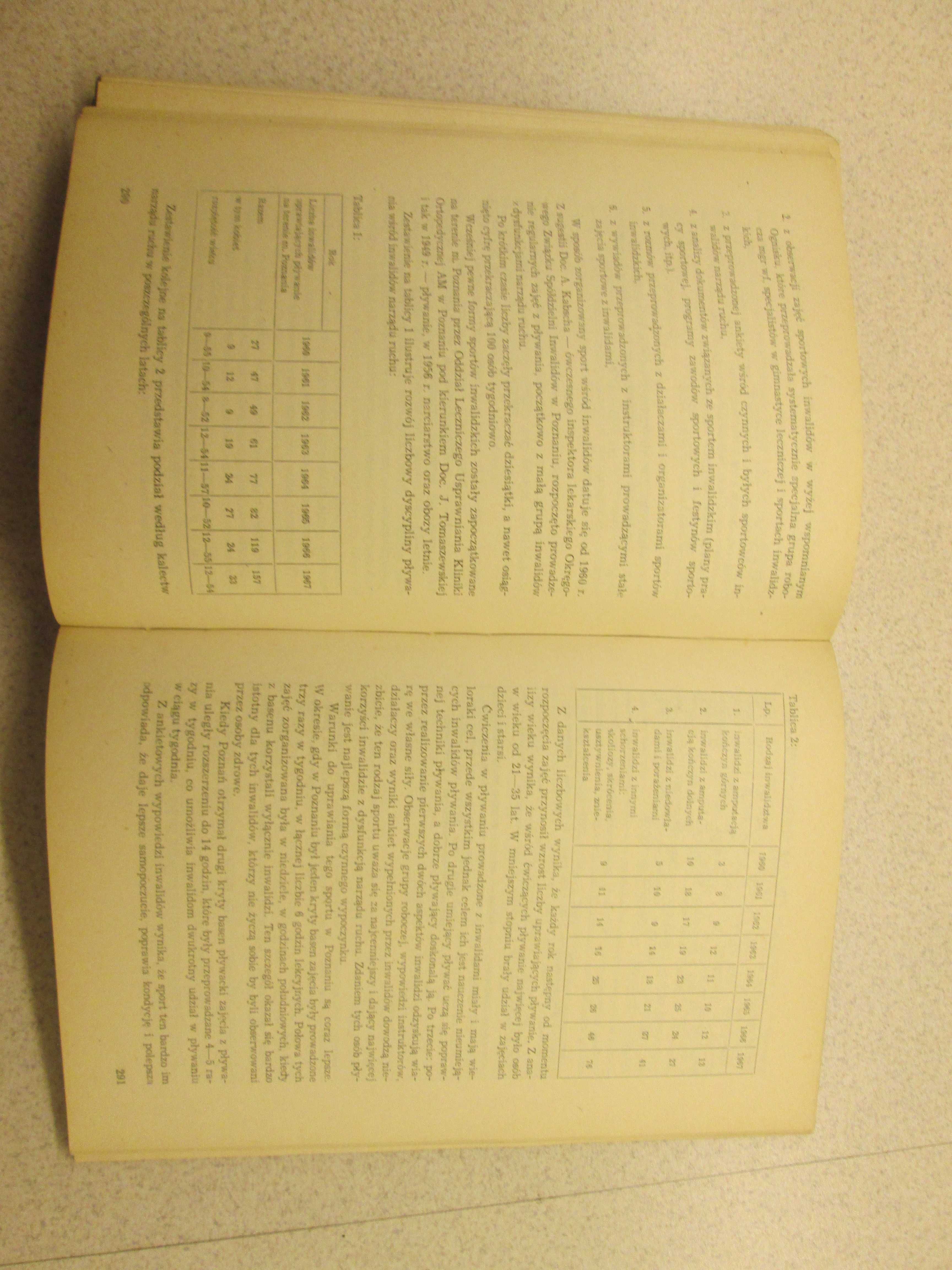 Książka Metody usprawniania leczniczego w wadach kręgosłupa 1969