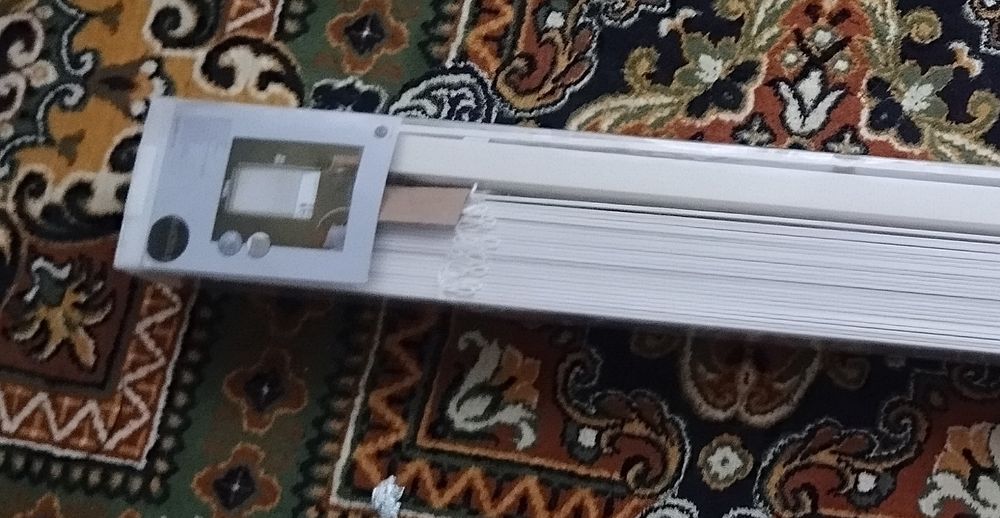 Żaluzje białe drewniane 120cm x 150cm Nowe