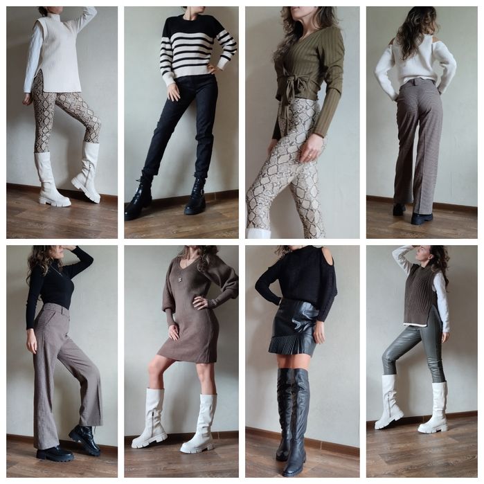 20шт.пакет одягу зима/лот жіночих речей S/пакет тёплых вещей девушка