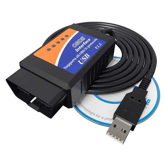 Kabel Interfejs ELM327 OBD2 + CAN USB + PROGRAM ELM 327 Wwa