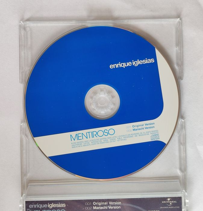 Enrique Iglesias – Mentiroso płyta CD