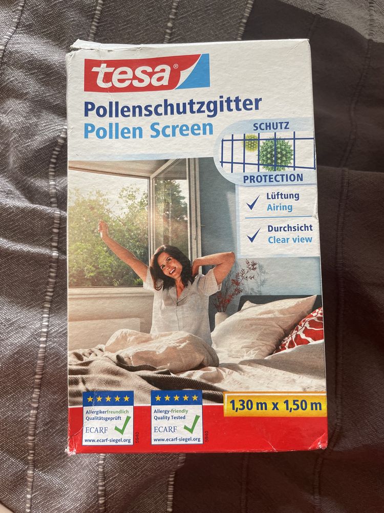 Moskitiera antyalergiczna czarna