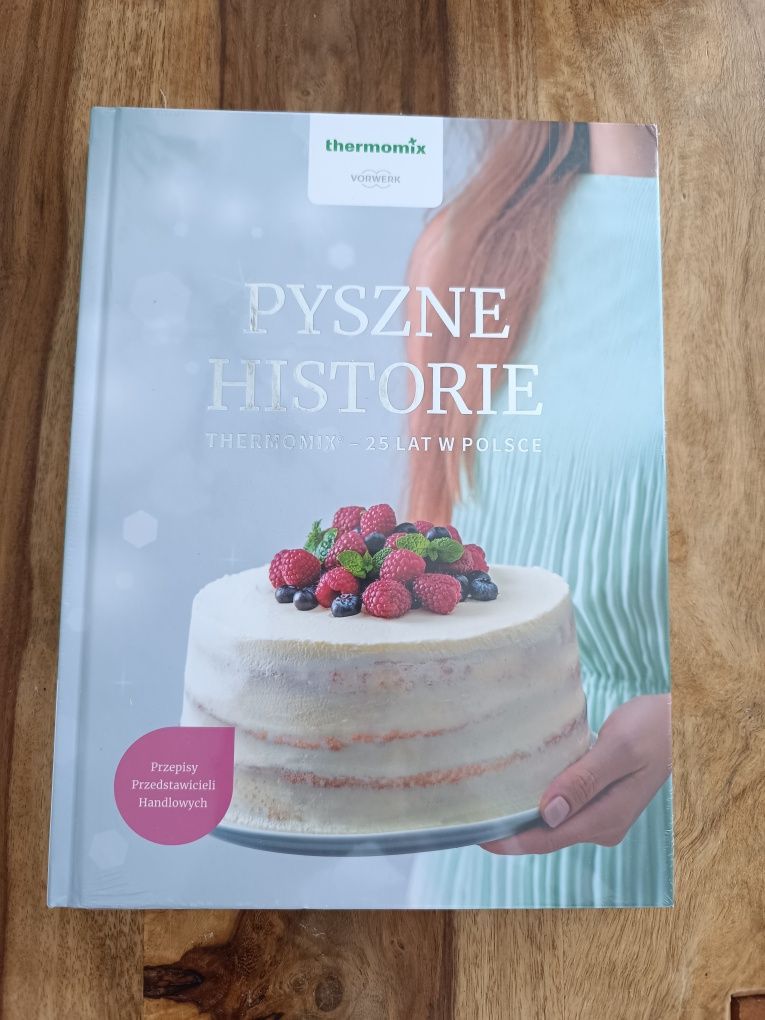 Książka thermomix pyszne historie Nowa folia