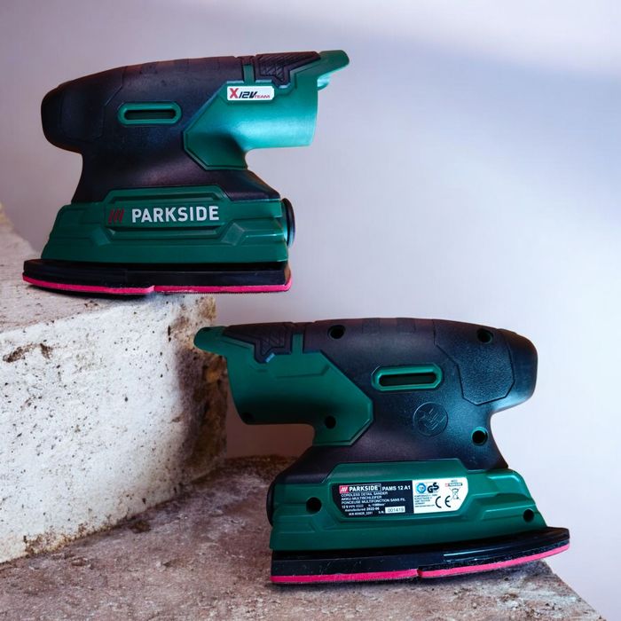 Акумуляторна вібраційна шліфмашинка Parkside 12V PAMS 12 A1