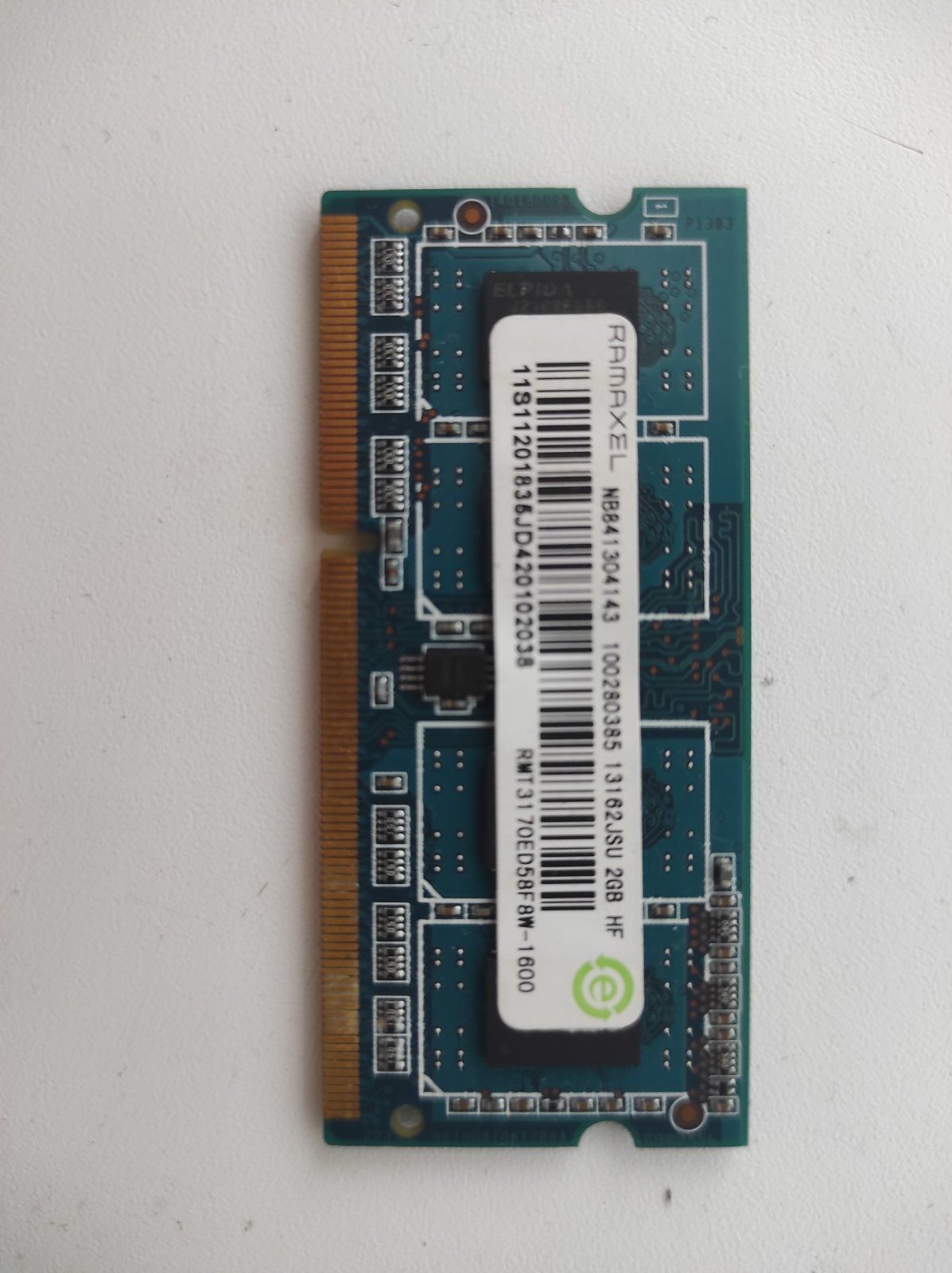 Оперативна память ddr3 2гб,1гб процесор intel P6200