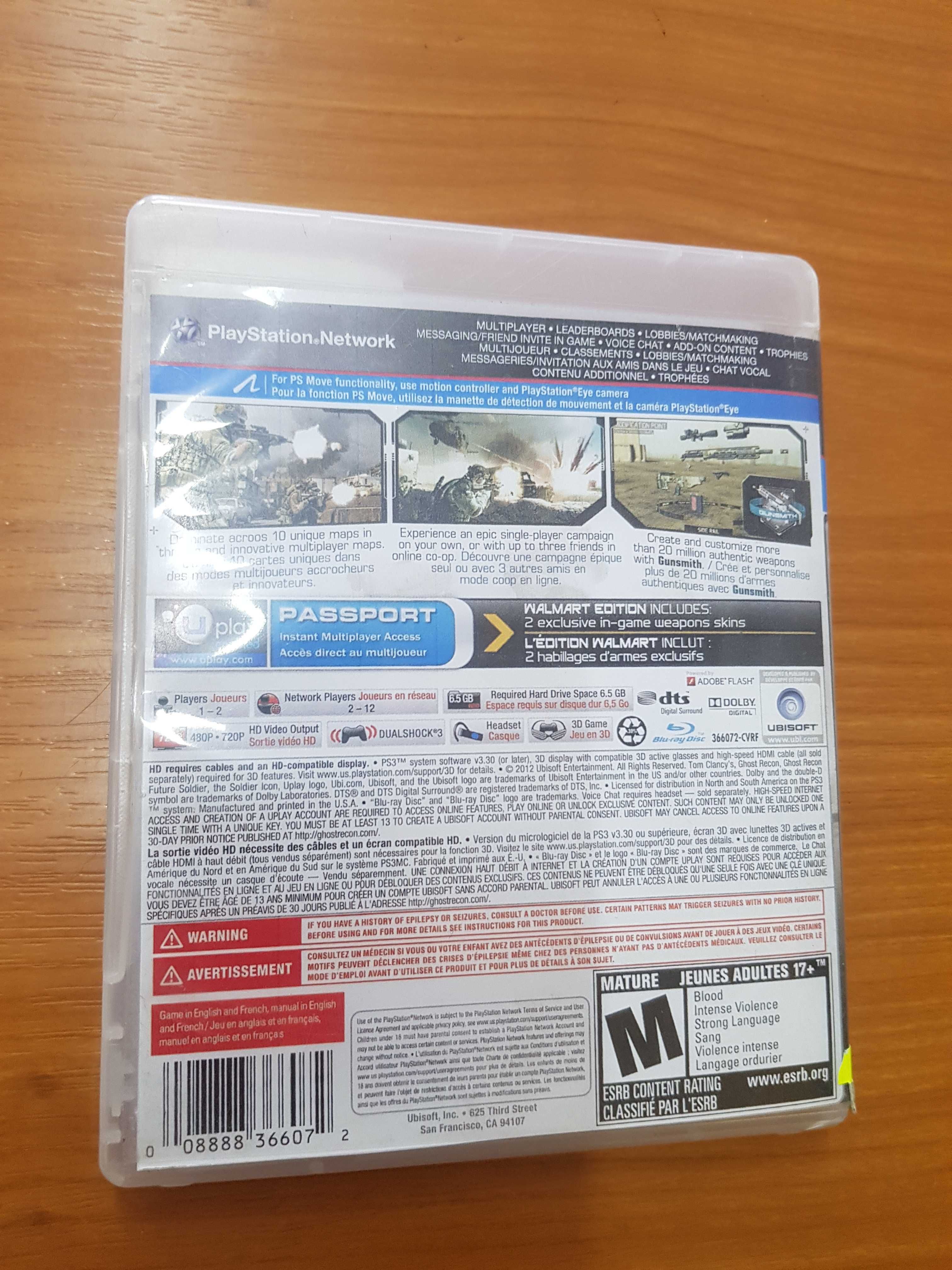 Tom Clancy's Ghost Recon Future Solider PS3 Sklep Iława