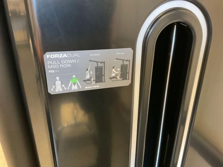 Wyciąg górny i dolny **Forza Dual FD04 Bodytone**.