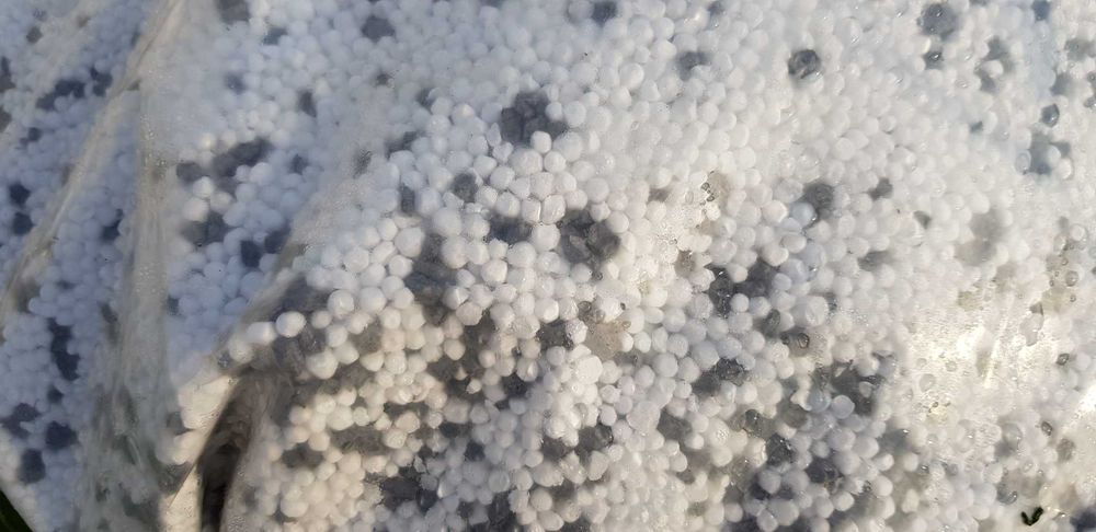 Granulat styropianu kulki styropianowy styropian mielony styrobeton