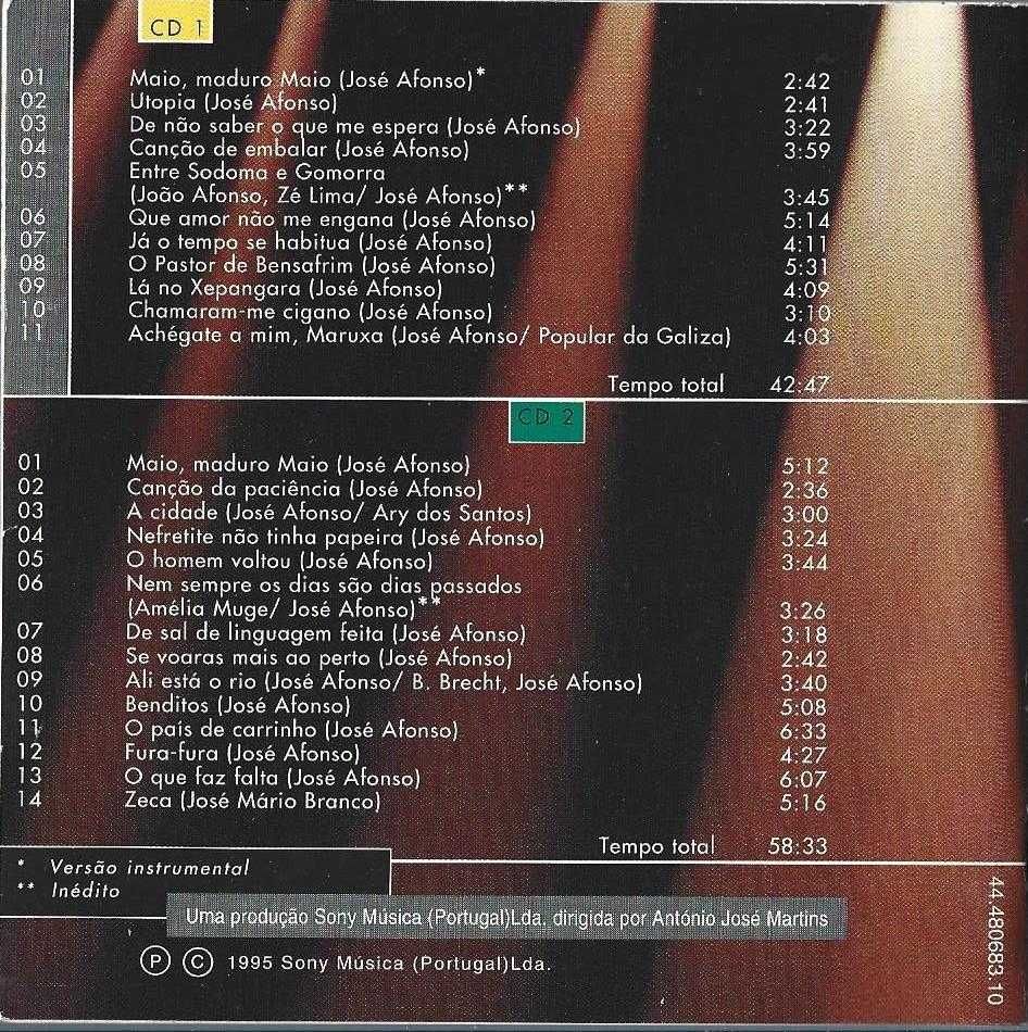 Maio, Maduro Maio - - - - - Vários  - - - - - 2 X CD