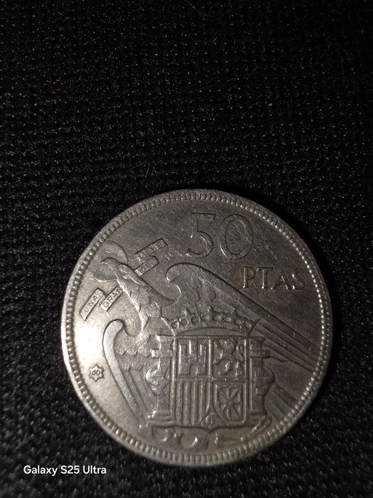 Moeda  muito rara pesetas espanhol