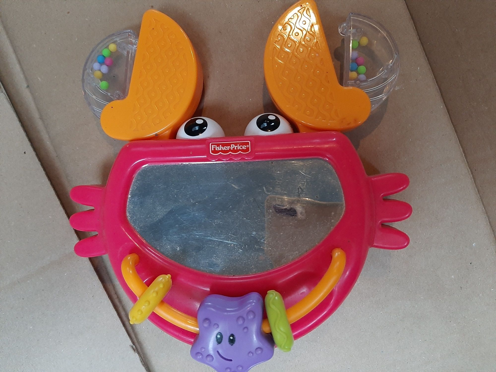 Zabawka krab rak Fisher Price