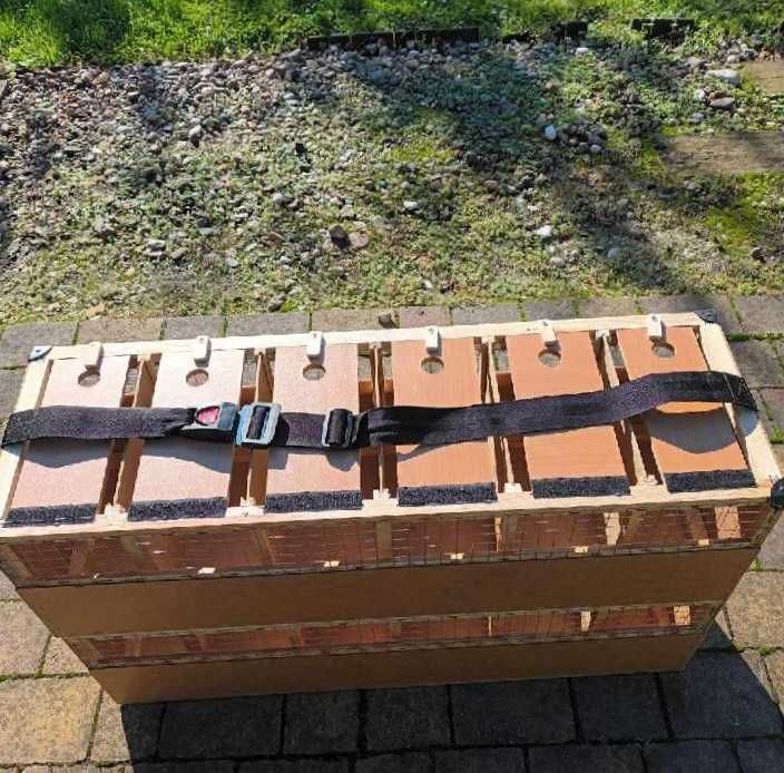 klatka transportowa dla gołębi na wystawy