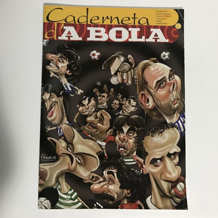 Caderneta D’A Bola Porto Benfica Sporting futebol cromos