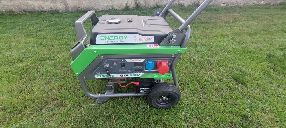 генератор бензиновый 6.5 квт thunder