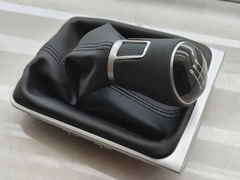 Ручка шкіра кожа КПП коробки передач VW Golf 7 2013-