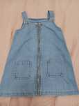 Sukienka jeans 2-3 lata