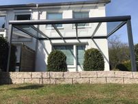Zadaszenie Tarasu Aluminiowe wiata, SOLIDNE 900 x 250