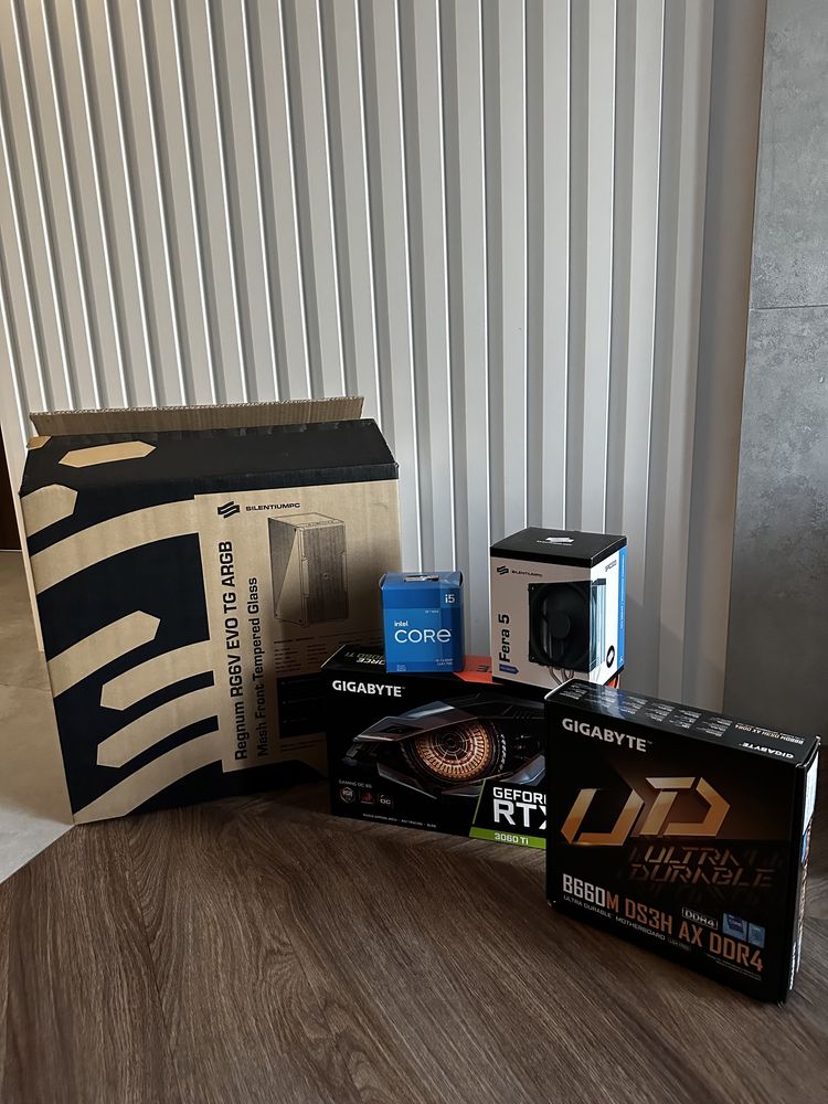 Komputer GeForce RTX 3060 Ti Gaming OC 8GB / Intel i5-12400F