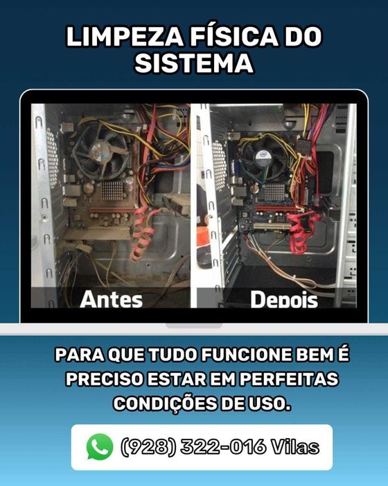 Manutenção de computador e recuperação de dados