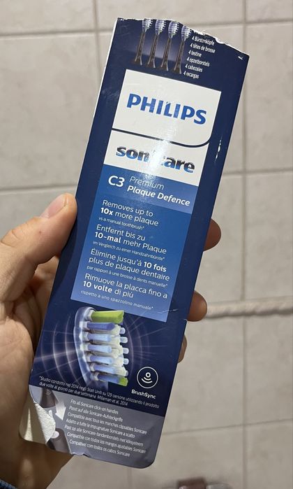 Końcówki Sonicare C3 Philips Oryginalne