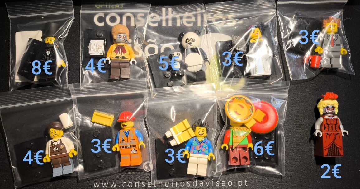 Minifuguras Lego de Várias Série [Batman, Harry Potter, Ninjago, etc