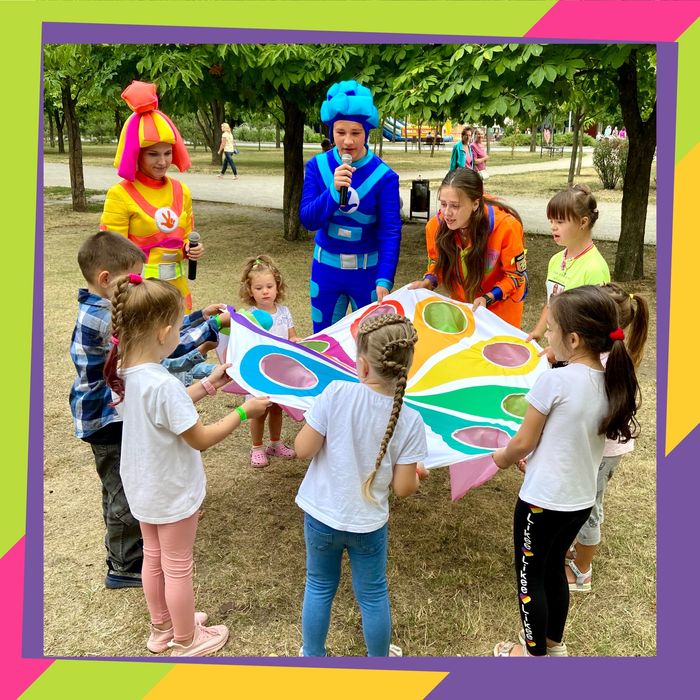 Аниматоры. Шоу пузырей. Хим Шоу. Сладкая вата.