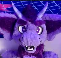 Dragon Maksa Smoka Head Base Fursuit Głowa Furry Cosplay
