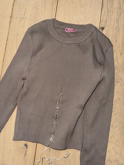 Топ ,кофта в рубчик