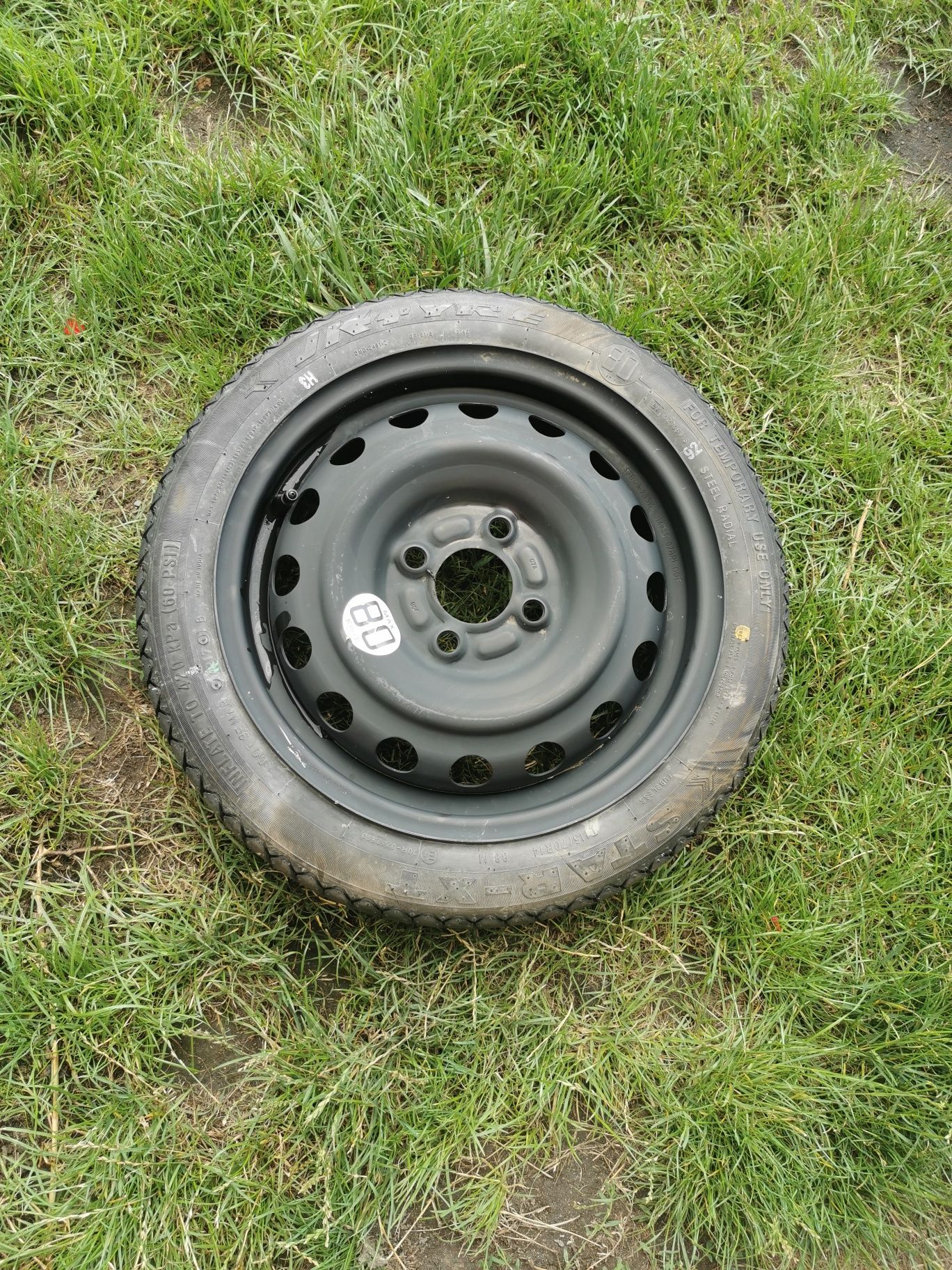 Koło dojazdowe  4x14 Renault Clio Nissan 115/70R14 4x100