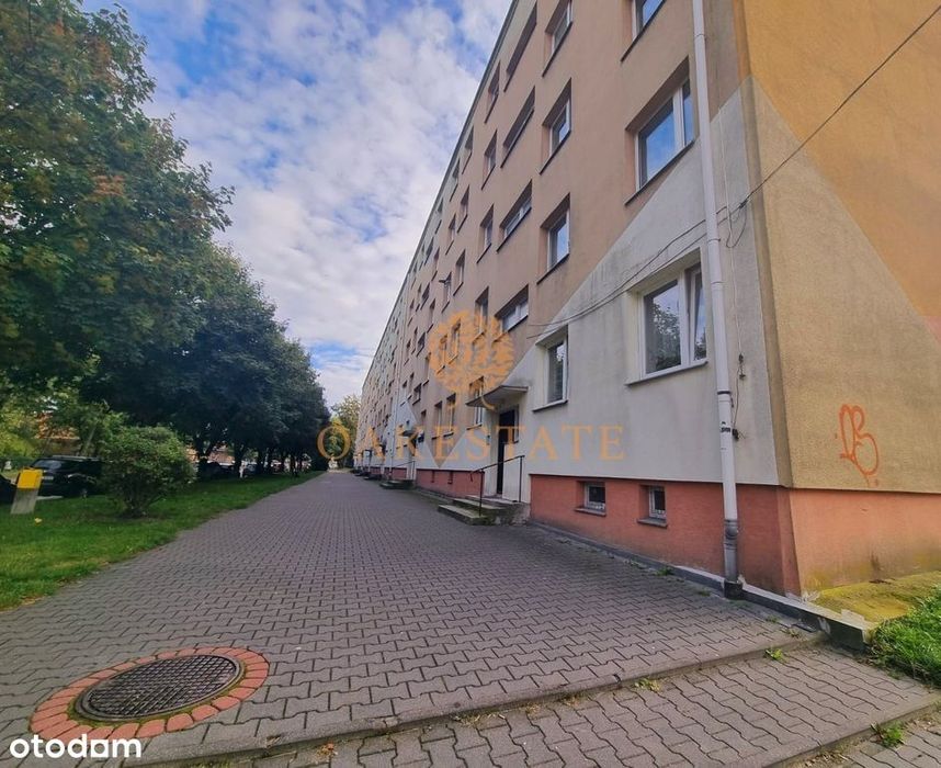 Mieszkanie 46.2m2 Przestronne pomieszczenia.