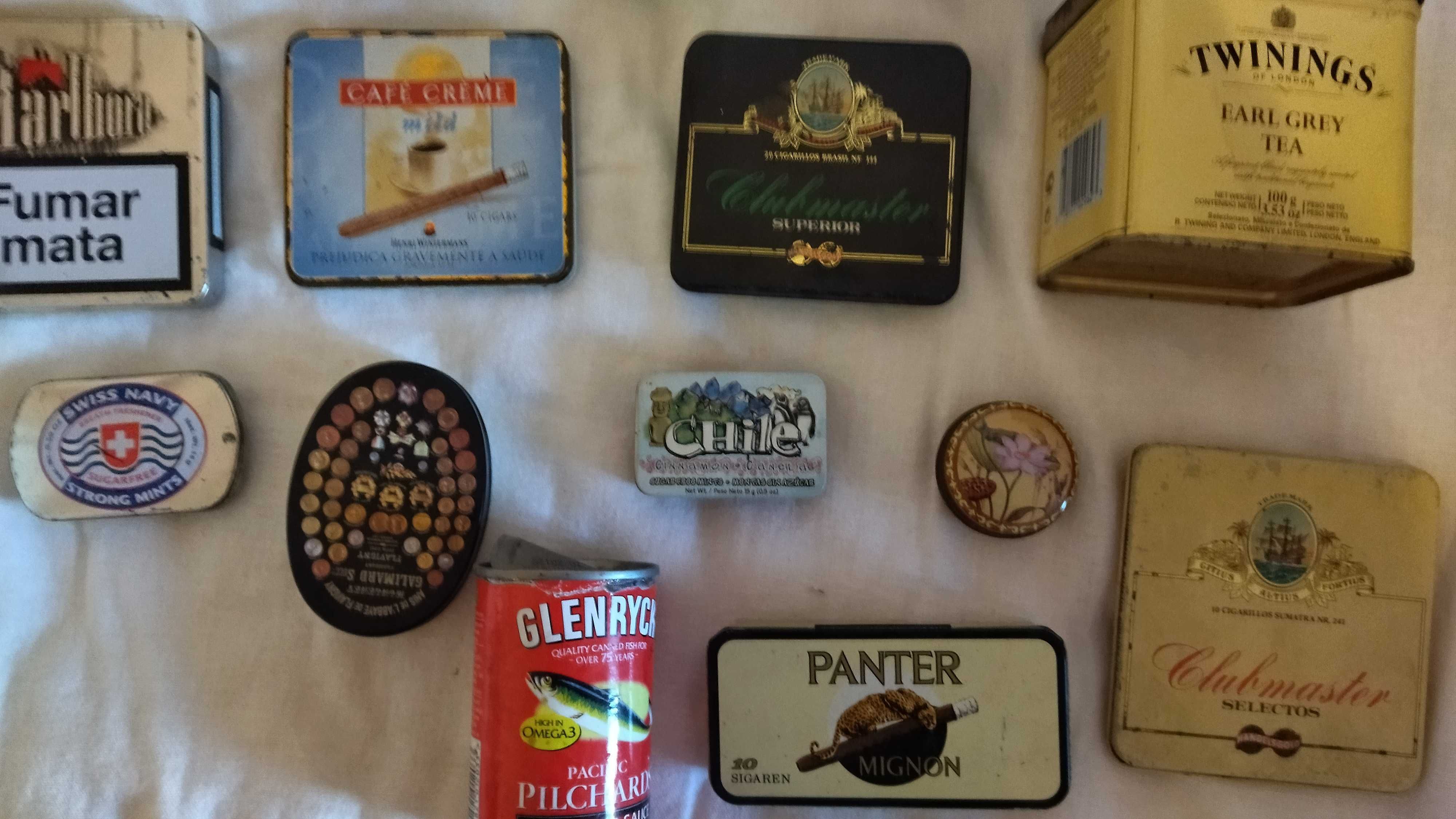 Latas para coleção