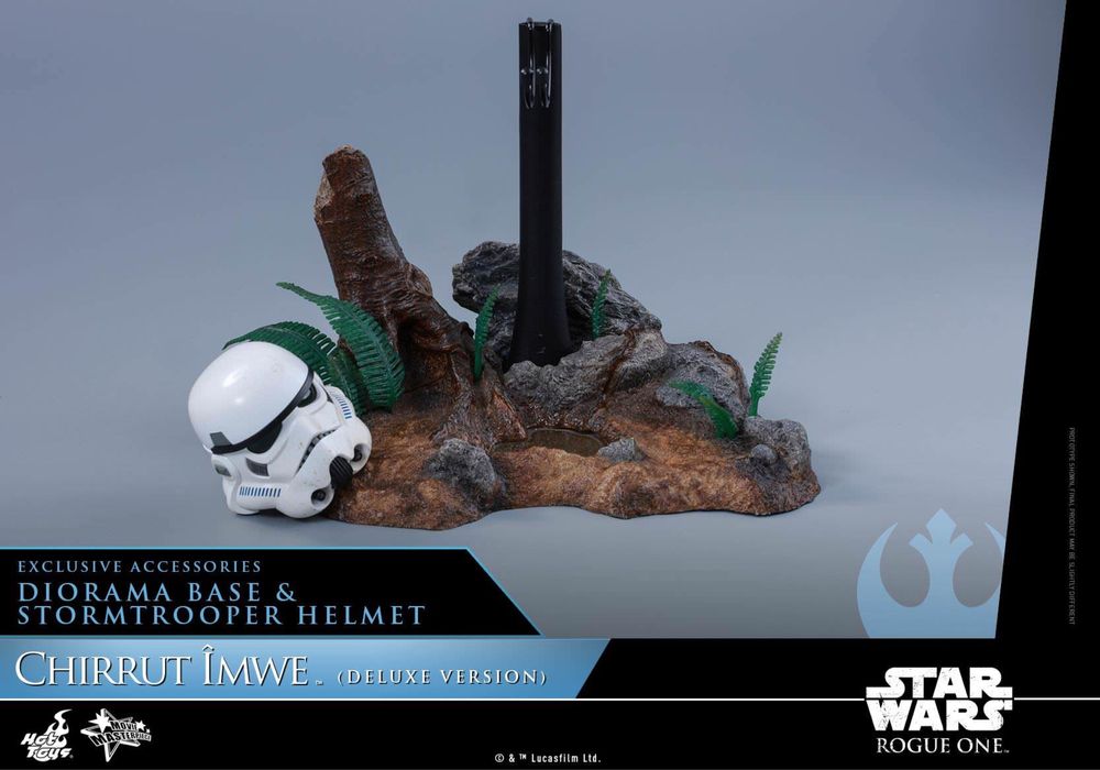 Фигурка 1/6 hot toys mms 403 STAR WARS : ROGUE ONE CHIRRUT IMWE deluxe