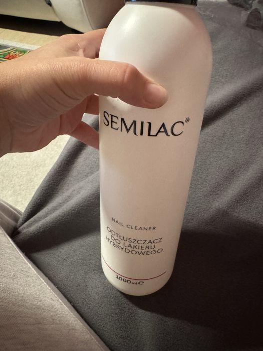 Semilac Nail Cleaner + waciki bezpyłowe