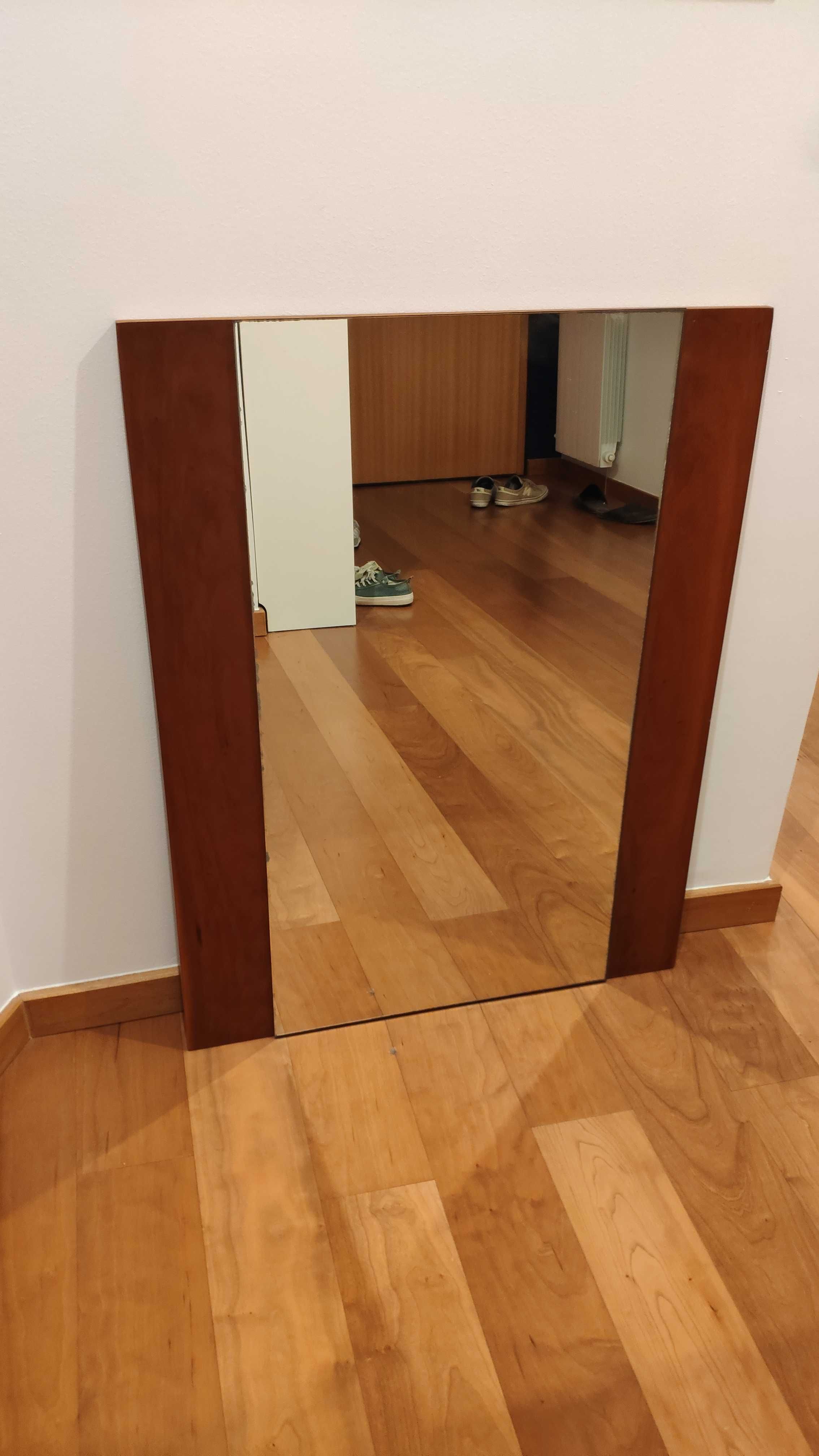 Espelho Decorativo - Madeira de Cerejeira