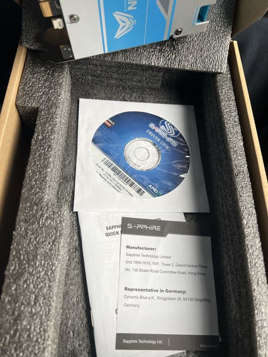 Видеокарта Sapphire RX580 Nitro+ 8GB идеальное состояние