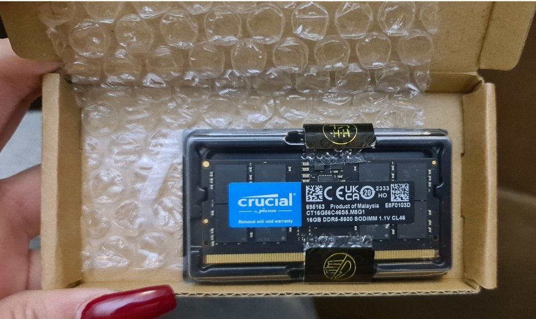 Memória Ram Crucial 2x16Gb